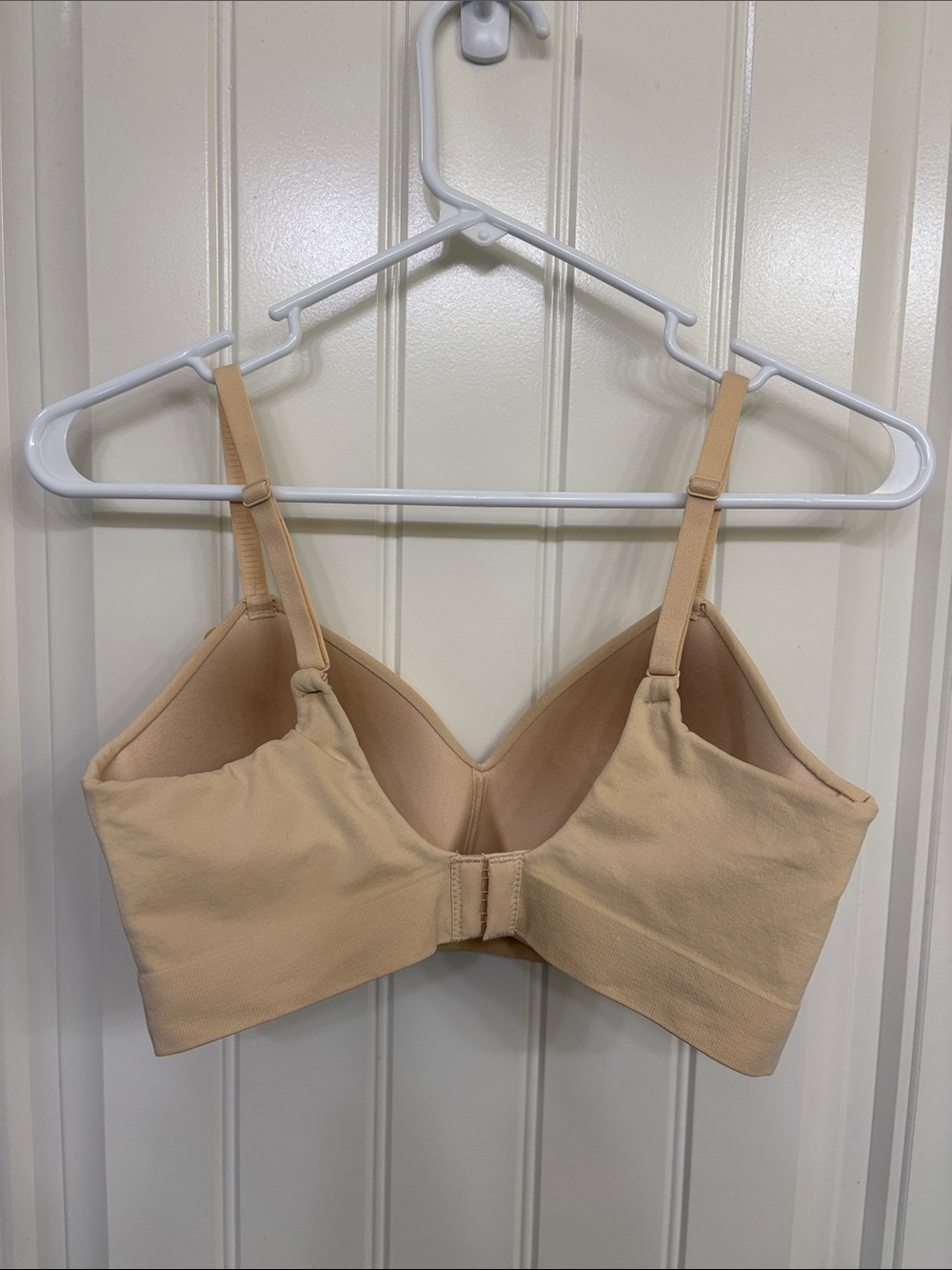 NWT Truekind Stretch Seamless Supportive Comfort Wireless Shaping Bra - Nude - Picture 5 of 9